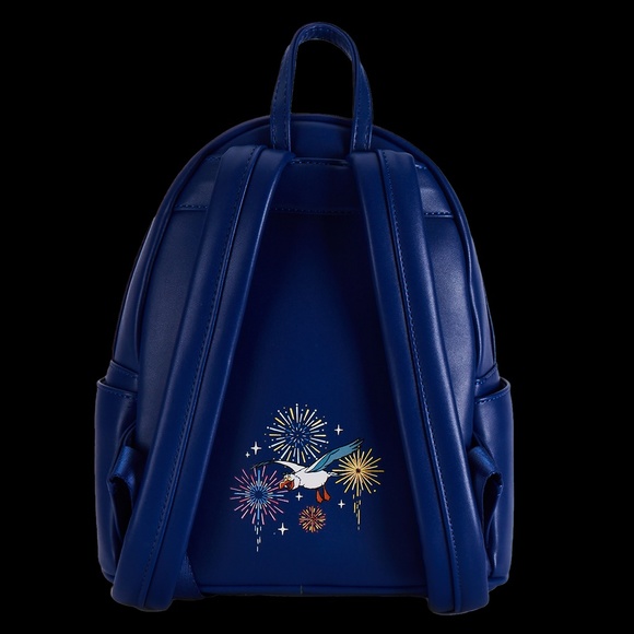 Loungefly The Little Mermaid Ariel Fireworks Glow and Light Up Mini Backpack - Picture 2 of 5